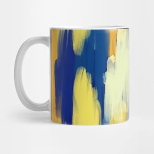 Brushstrokes in camouflage Mug